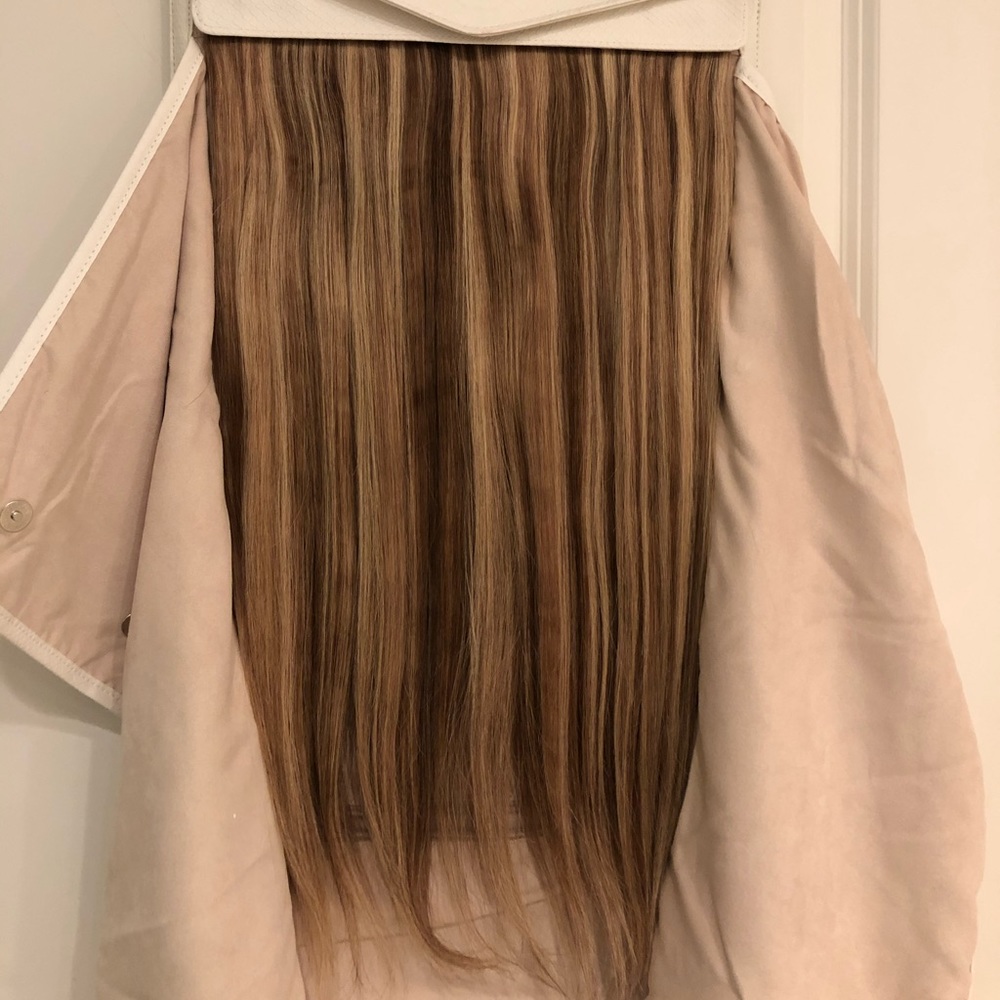 Real remy hair halo by Halo Couture 22 inches